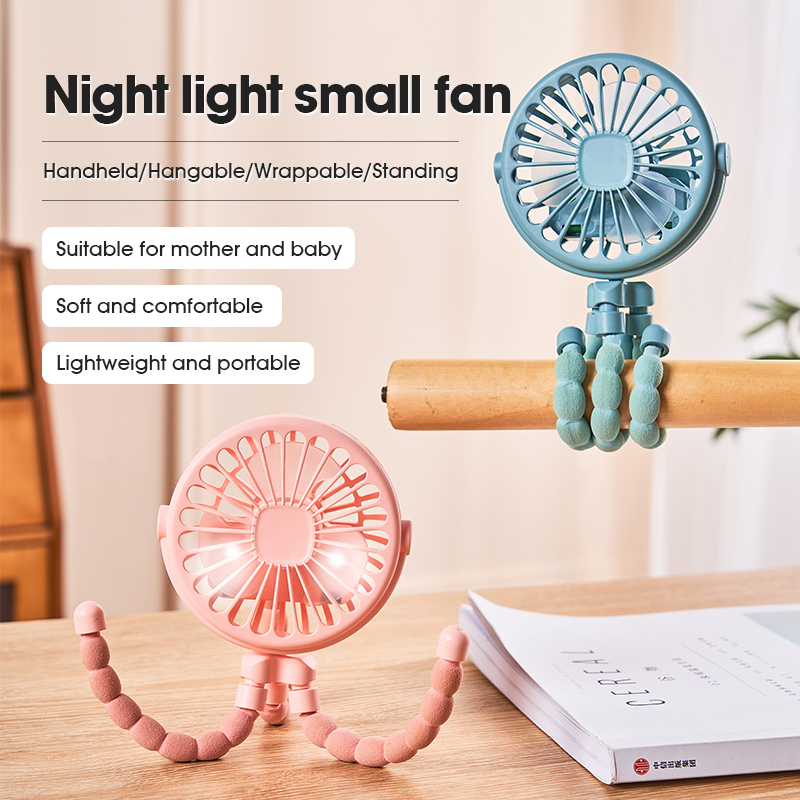 Oscillating Fan Clip - HOMEFISH Portable Baby Stroller Fan Oscillating