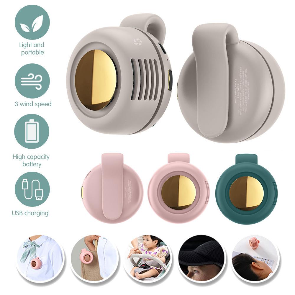 Portable Silent Fan Mini USB R - Oscillating Fan Clip 评论和价格