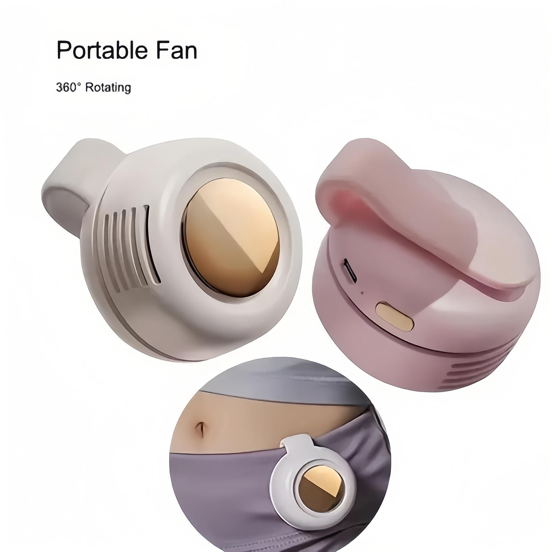 Portable Silent Fan Mini USB R - Oscillating Fan Clip 评论和价格