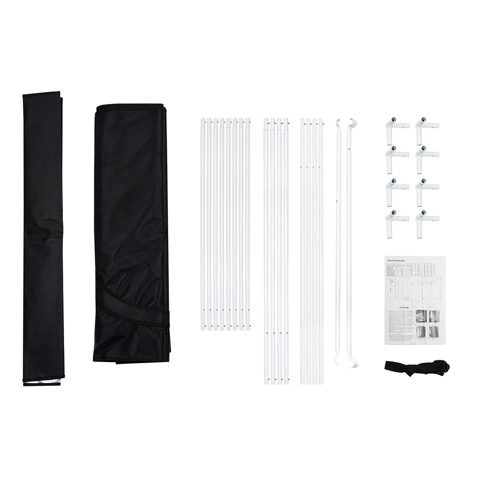 60x60x140CM 600D Hydroponic Gr - Grow Tent 4X4 评论和价格