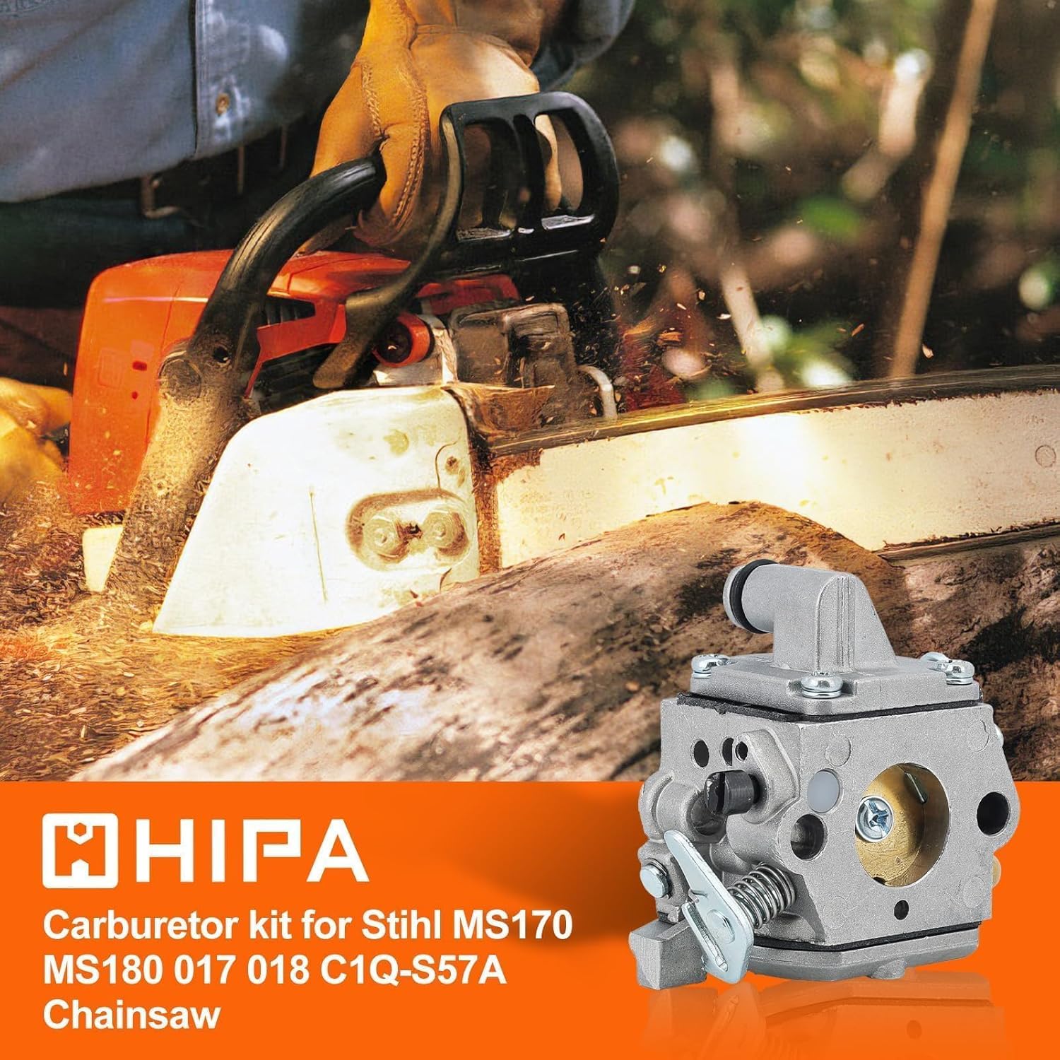 Hipa MS170 MS180 Carburetor fo - Stihl Chainsaw Ms170 评论和价格