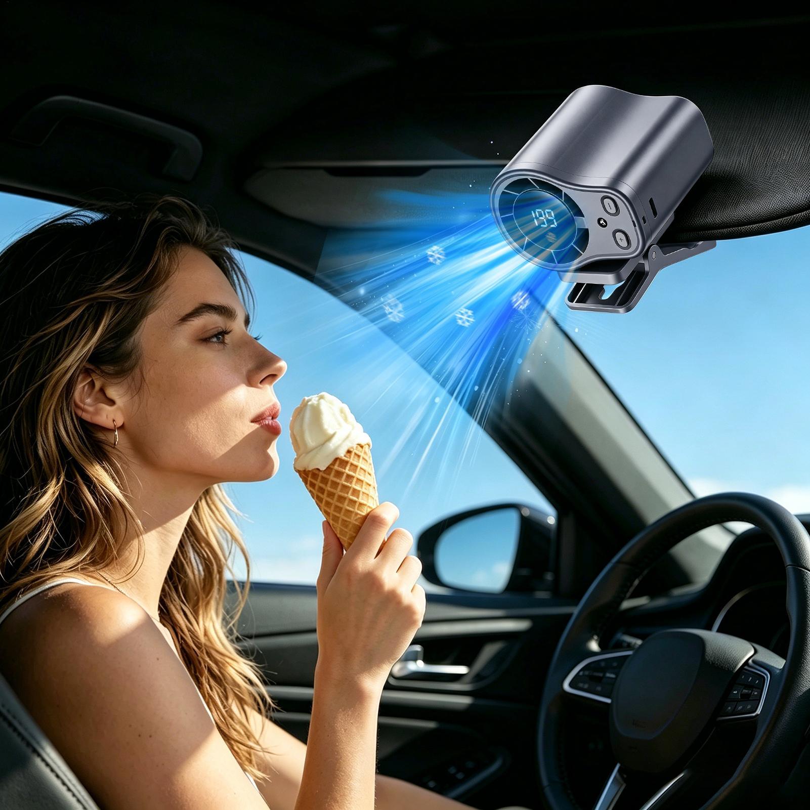 Semiconductor Cooling Car Fan  - Oscillating Fan Clip 评论和价格