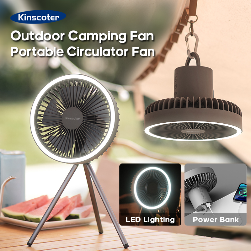10000mAh 4000mAh Camping Fan R - Oscillating Fan Clip 评论和价格